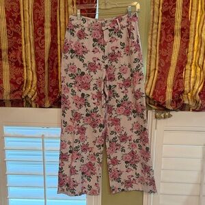 LovLov Floral Wide Flair Pants